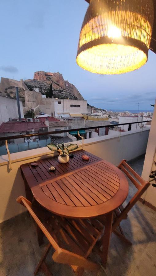Corazon De Alicante Con Vistas Al Mar Y Al Castillo Extérieur photo